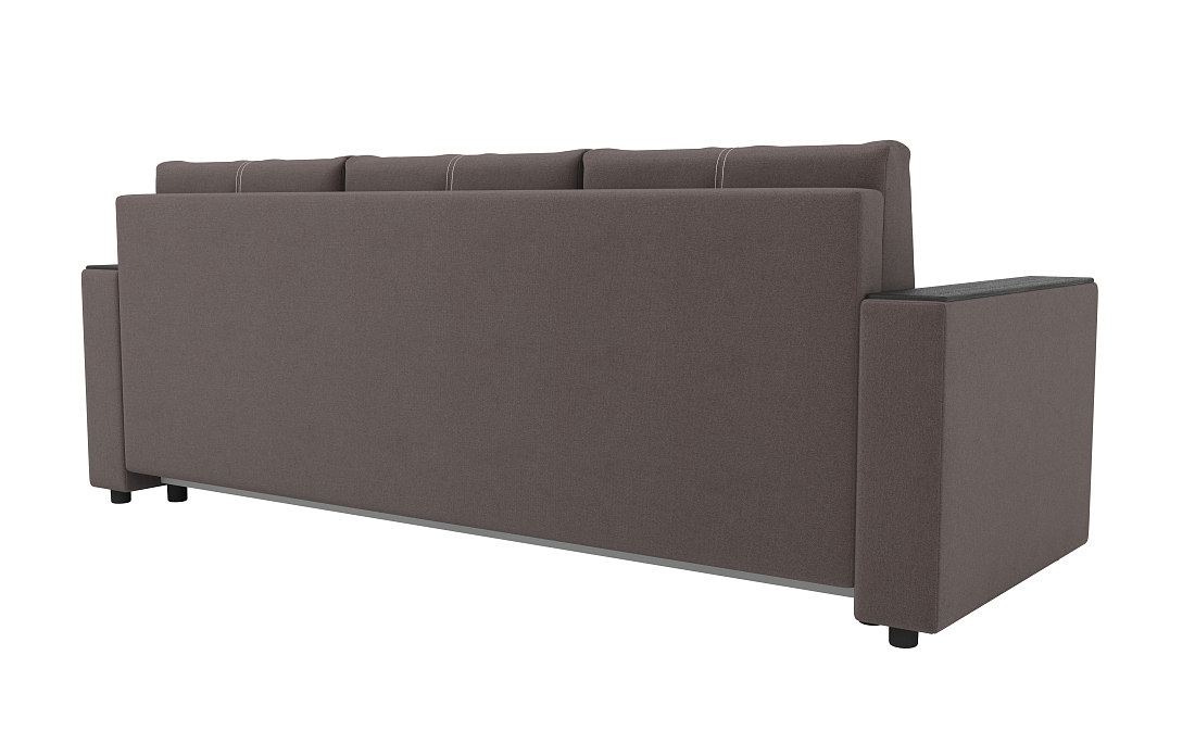 Смарт/ Диван - кровать 3-х мест велюр parma 14 коричневый